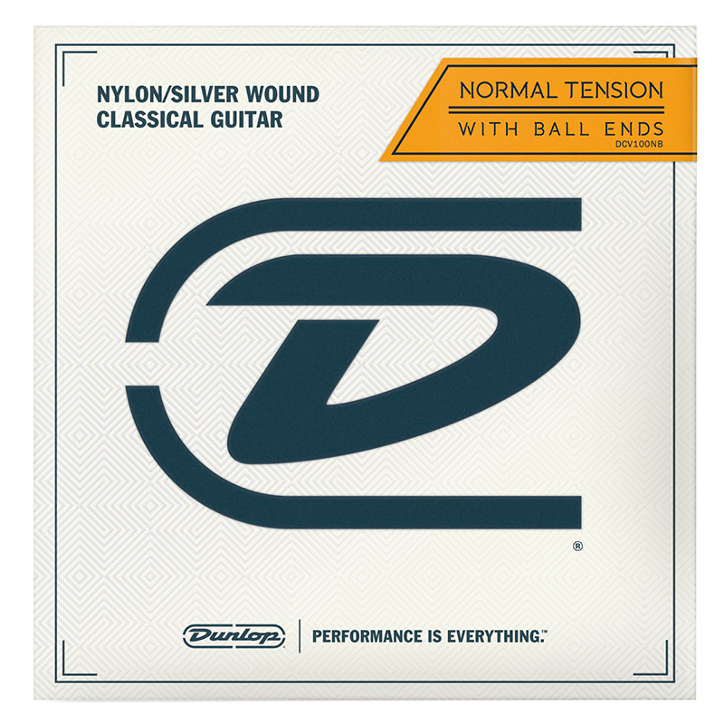 Набор струн DUNLOP DCV100NB NORMAL TENSION BALL END CLASSICAL GUITAR STRINGS